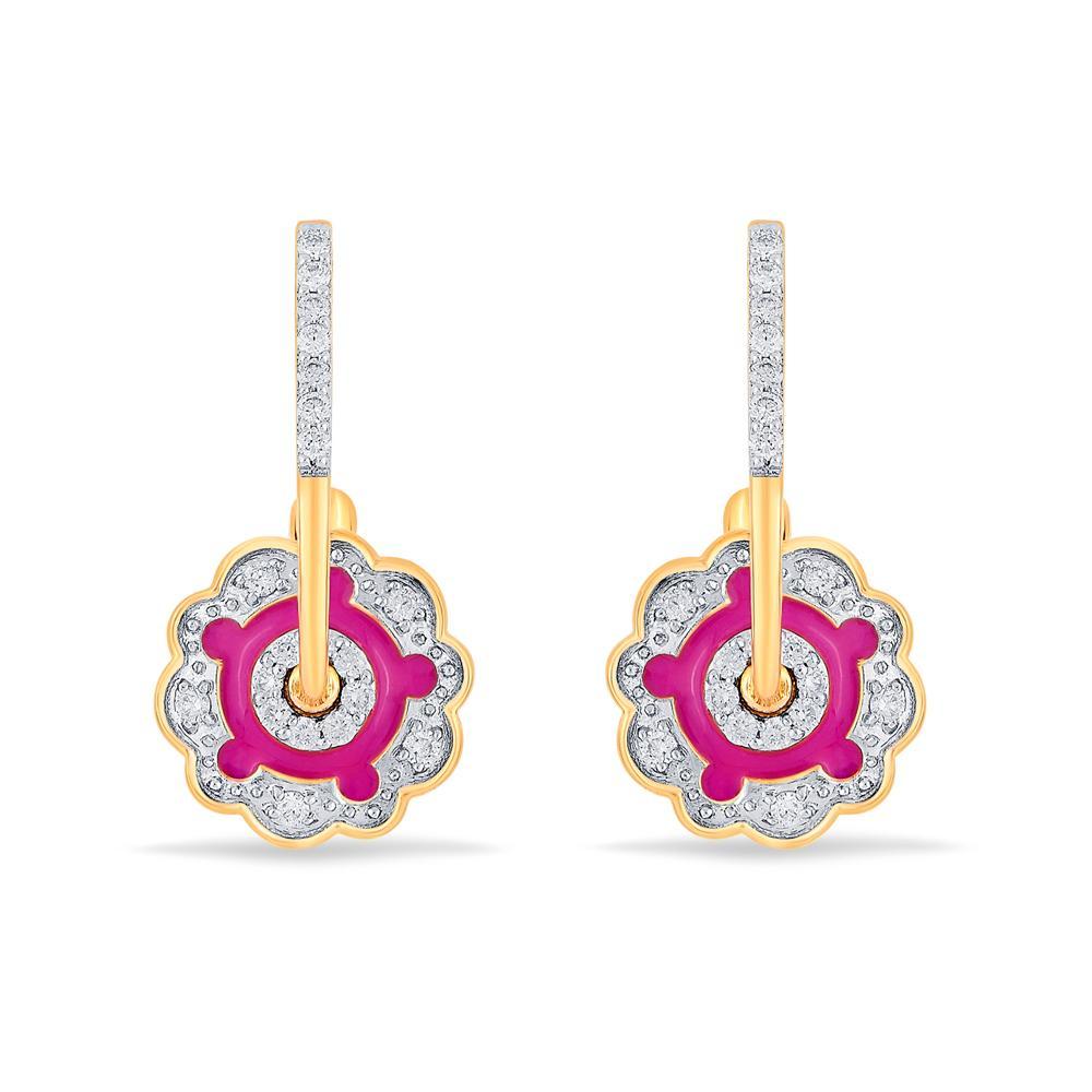 Buy Lustrous Affair Hoop Earrings
