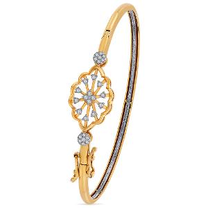 Buy 18 Karat Gold & Diamond Bracelet