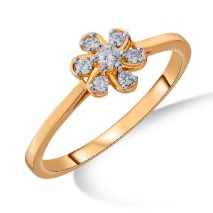 Buy 18 Karat Gold & Diamond Ring