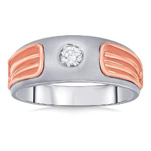 Buy 14 Karat Gold & Diamond Ring