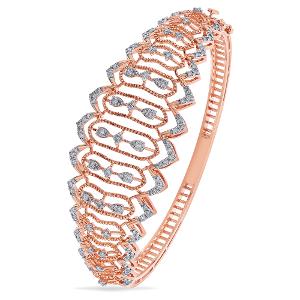 Buy 14 Karat Gold & Diamond Bracelet