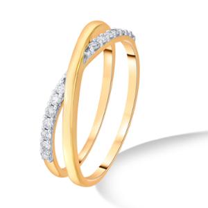 Buy 14 Karat Gold & Diamond Ring
