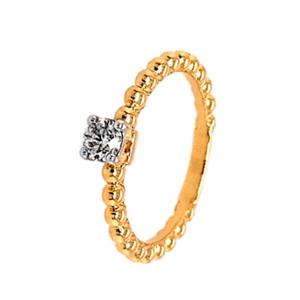 Buy 18 Karat Gold & Diamond Ring