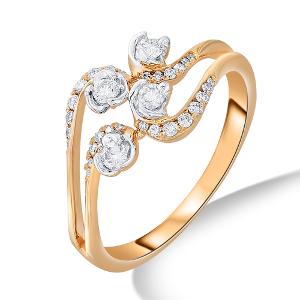Buy 18 Karat Gold & Diamond Ring
