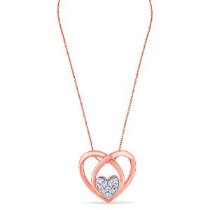 Buy 14 Karat Gold & Diamond Pendant