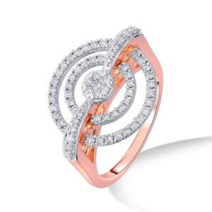 Buy 14 Karat Gold & Diamond Ring