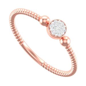 Buy 14 Karat Gold & Diamond Ring