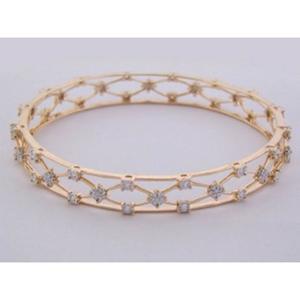 Buy 18 Karat Gold & Diamond Bangles