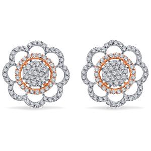 Buy 18 Karat Gold & Diamond Earrings