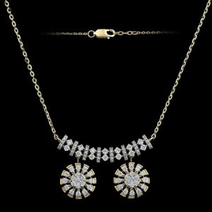 Buy 18 Karat Gold & Diamond Mangalsutra