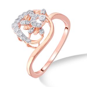 Buy 14 Karat Gold & Diamond Ring