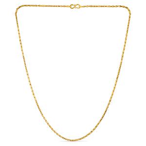 Buy 22 Karart Gold Chain For Unisex
