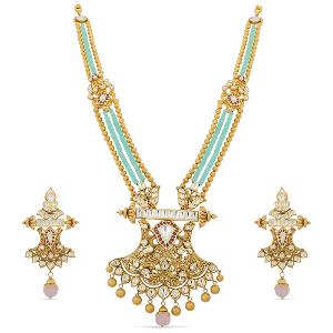 Buy 22 Karat Gold Necklace Set