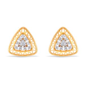 Buy 14 Karat Gold & Diamond Earrings