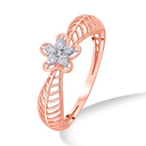 Buy 14 Karat Gold & Diamond Ring