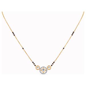 Buy 18 Karat Gold & Diamond Mangalsutra