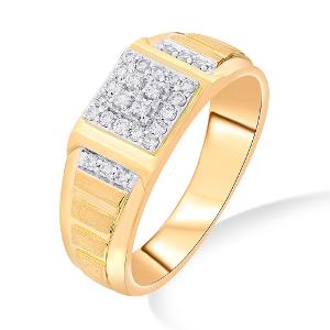 Buy 18 Karat Gold & Diamond Ring
