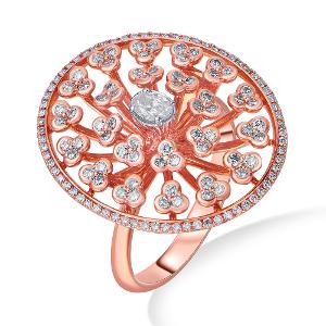 Buy 18 Karat Gold & Diamond Ring