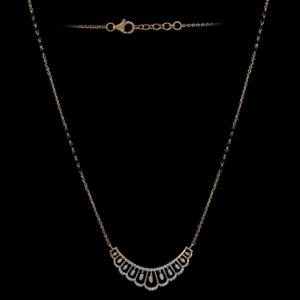Buy 18 Karat Gold & Diamond Mangalsutra