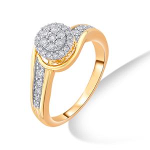 Buy 18 Karat Gold & Diamond Ring