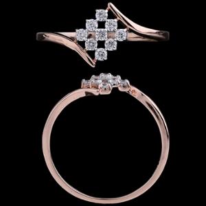 Buy 18 Karat Gold & Diamond Ring