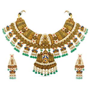 Buy 22 Karat Gold Necklace Set