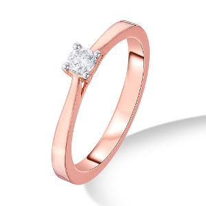 Buy 14 Karat Gold & Diamond Ring