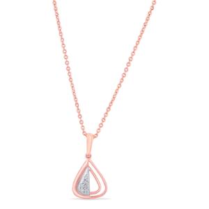 Buy 14 Karat Gold & Diamond Pendant With Chain