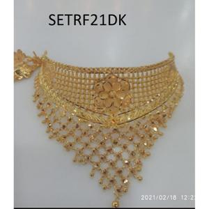 Buy 22 Karat Gold Necklace Set