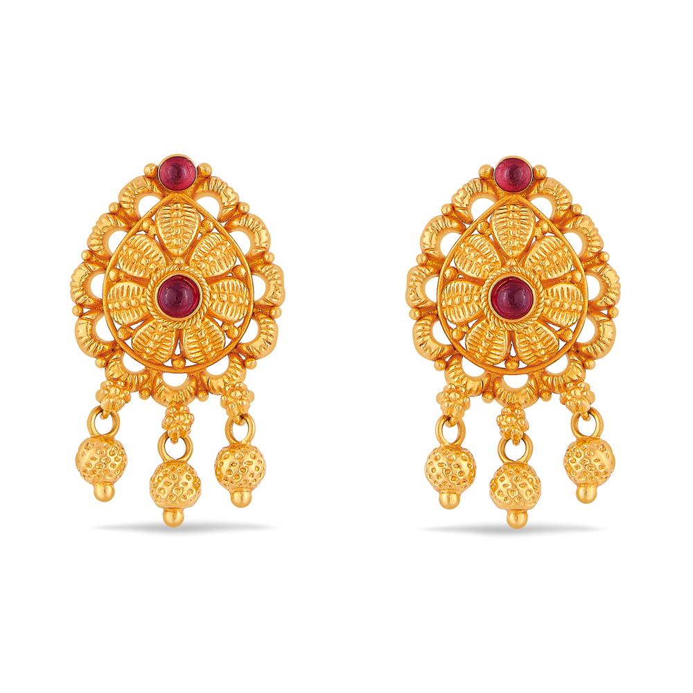 Buy 22 Karat Gold Earrings