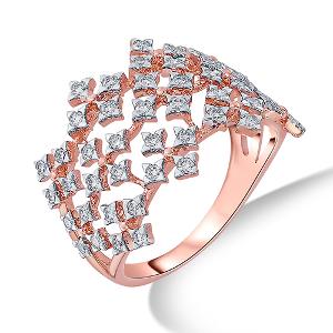 Buy 14 Karat Gold & Diamond Ring