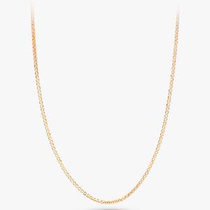 Buy Yellow Gold Finish 22 Kt Gold Chain For Kids