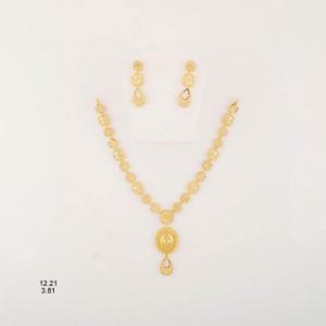 Buy 22 Karat Gold Necklace Set
