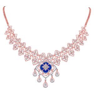Buy 14 Karat Gold & Diamond Necklace