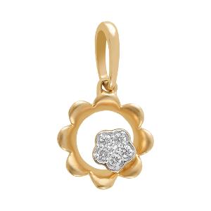 Buy 14 Karat Gold & Diamond Pendant