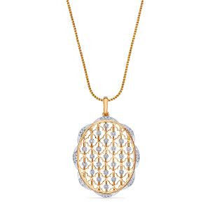 Buy 14 Karat Gold & Diamond Pendant
