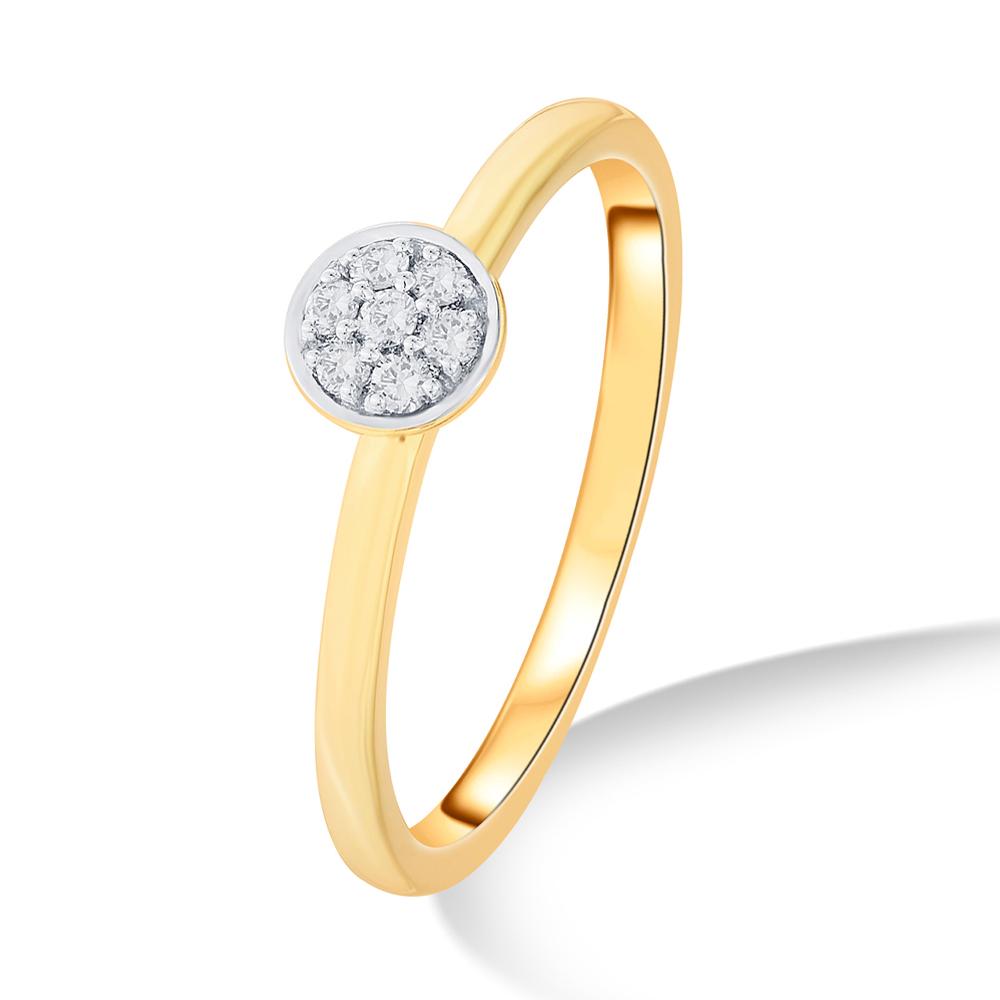 Buy 14 Karat Gold & Diamond Ring