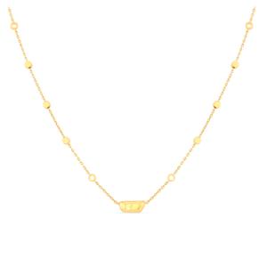 Buy 14 Karat Gold Pendant With Chain