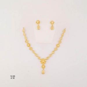 Buy 22 Karat Gold Necklace Set