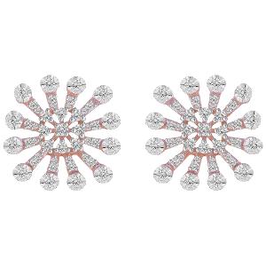Buy 18 Karat Gold & Diamond Earrings