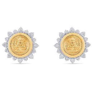Buy 14 Karat Gold & Diamond Earrings