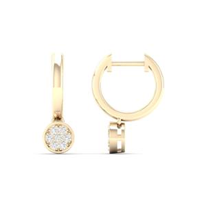 Buy 18 Karat Gold & Diamond Earrings