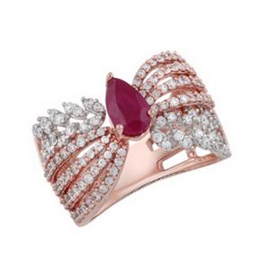 Buy 18 Karat Gold & Diamond Ring