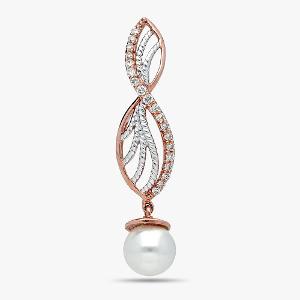 Buy 14 Karat Gold & Diamond Pendant Set