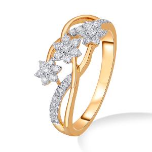 Buy 18 Karat Gold & Diamond Ring