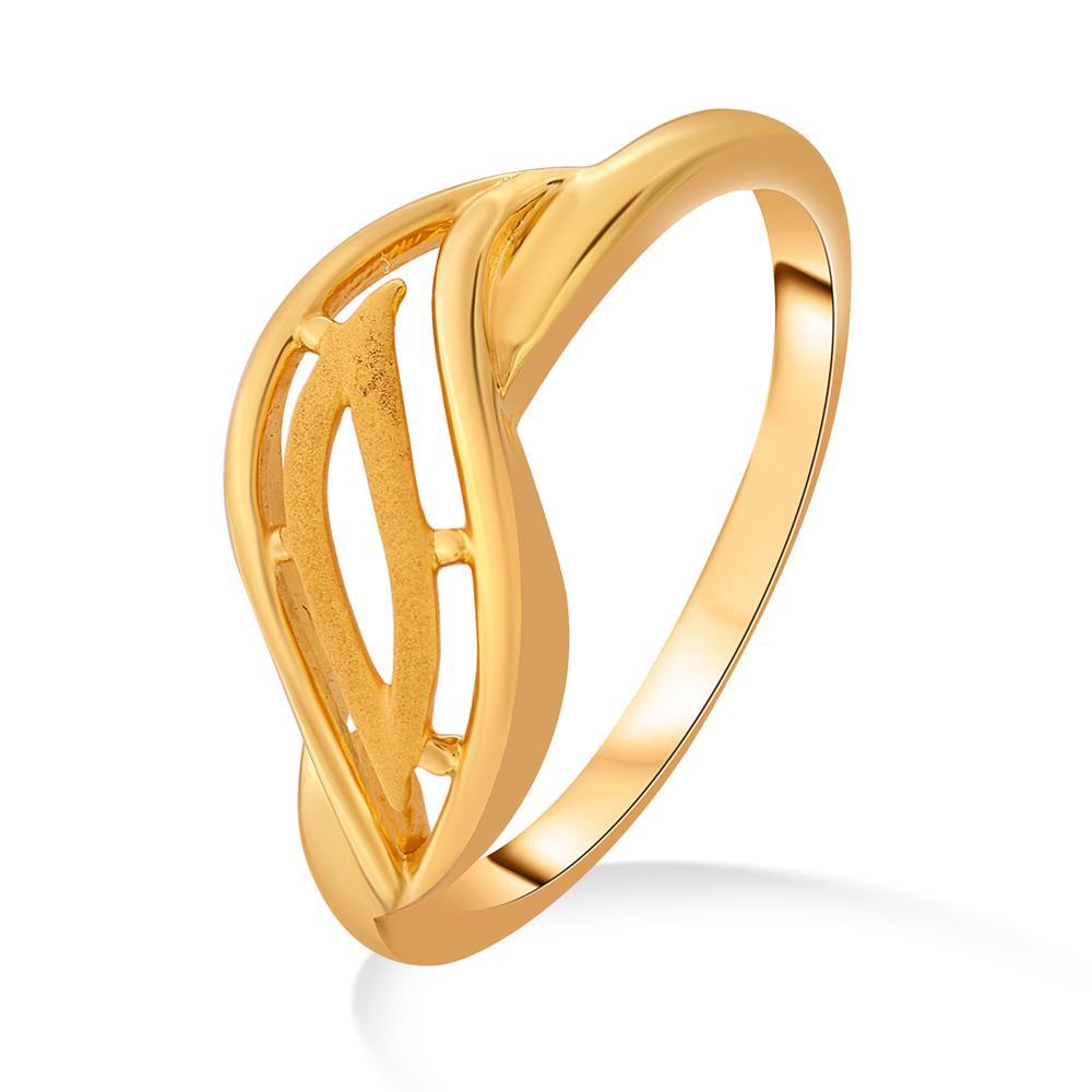 Buy 22 Karat Gold Leaf Ring