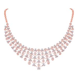 Buy 18 Karat Gold & Diamond Necklace
