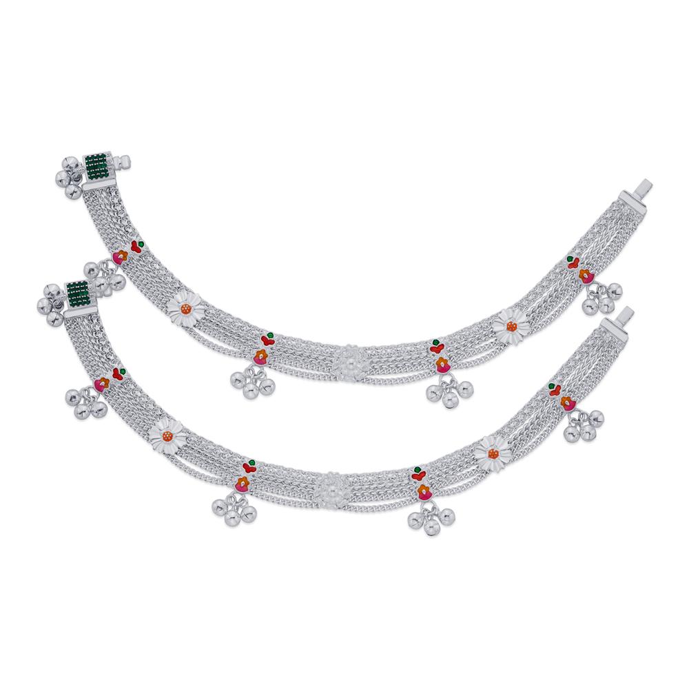 Buy 925 Purity Silver Anklet