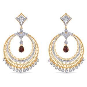 Buy 14 Karat Gold & Diamond Earrings