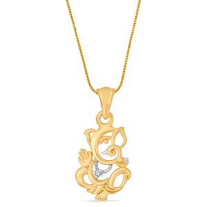 Buy 18 Karat Gold Pendant For Unisex